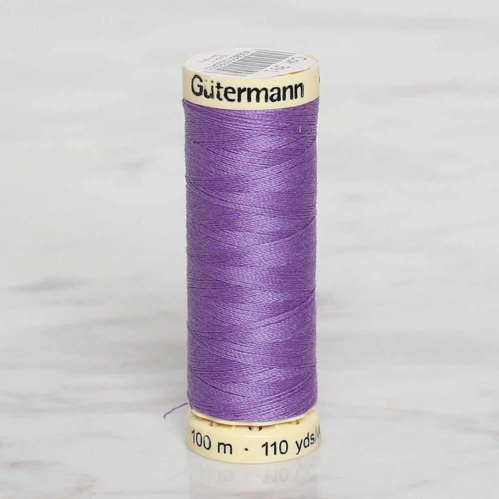 Gütermann KOYU LİLA 100 METRE DİKİŞ İPLİĞİ - 391